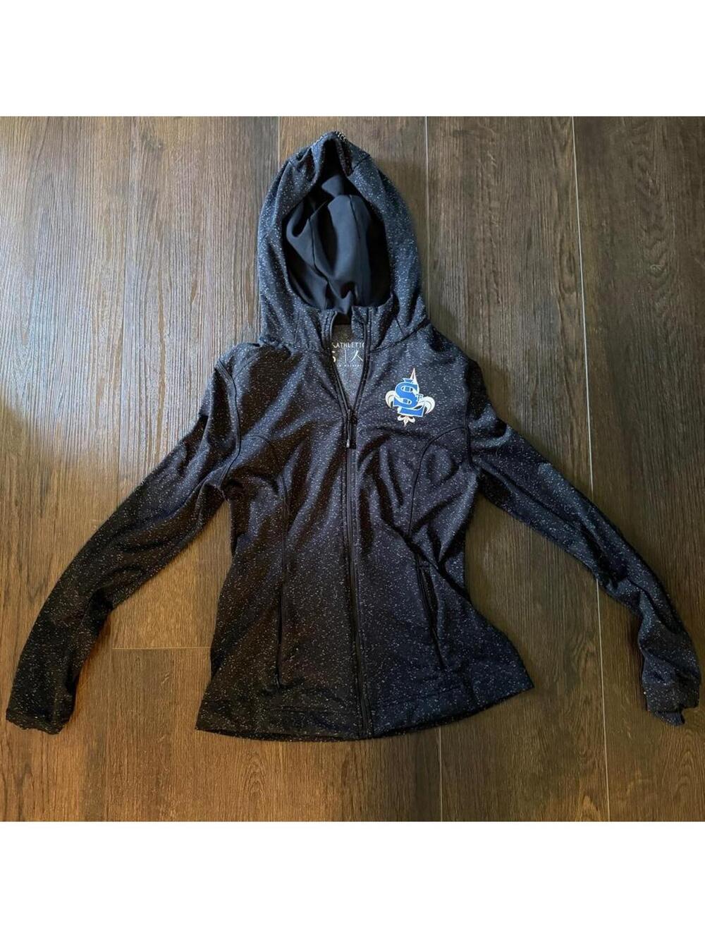 Women's Black and Grey Jacket